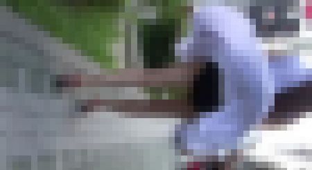 風が吹いて丸見え(短縮版)