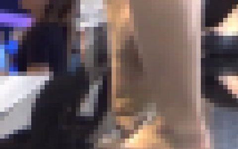 モーターショー　受付嬢の足１２