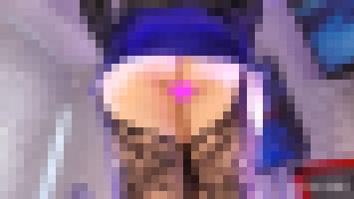 【ローアングル】マイクロタイトミニ＆ハイレグTバックパンティ