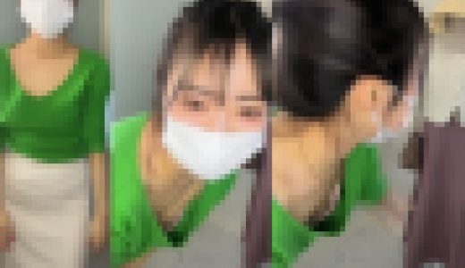 胸ちら14　ハプニング/アパレル店員・インスタライブ中にぽろり