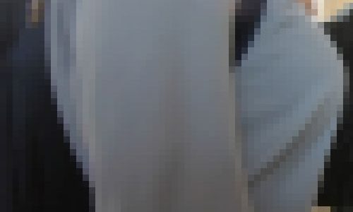 豪乳リュック美人OL