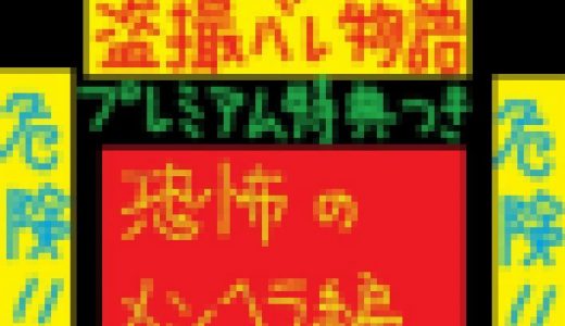 ※期間限定プレミアム特典付き！超危険撮影バレ物語（恐怖のメンヘラ編）