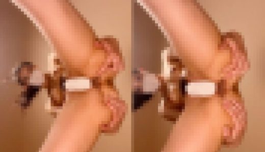 床のカメラに向かってアナル見せつけ❤️(3分)