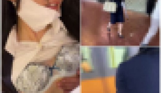 [顔・声フル出し]乗車5秒で上下集団痴〇。声も汁も漏らしすぎ。窃触記録映像31(上)