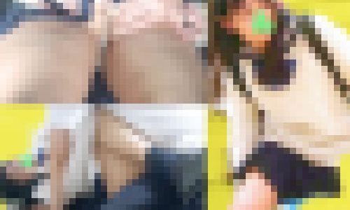 【再販セール9/23迄】ムチムチの可愛いJ〇が電車内で潮吹き！トイレに連れ込んでマウントポジションからのフェラ＆生挿入＆中出し！