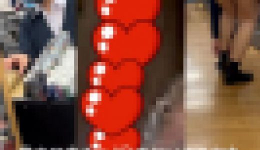 鬼カワ赤チェJ○のスカートの中を観察したら出ちゃってた…