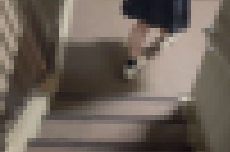アパートで待ち伏せして、後ろからこっそり ぶっかけ