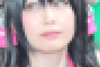 コスプレイヤーの顔面アップ036
