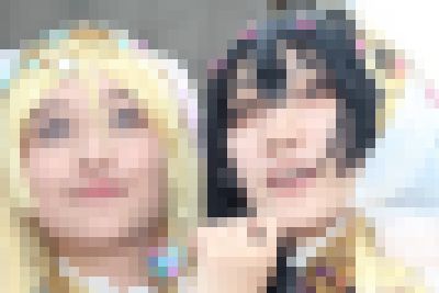 コスプレイヤーの顔面アップ037