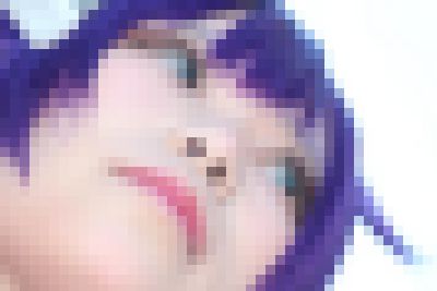 コスプレイヤーの顔面アップ048