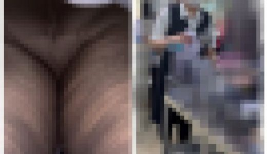 【素人のパンツを逆さ撮り】18,またもや制服店員のスカート内にスマホ入れてみた！3人収録