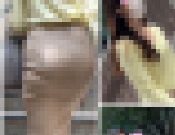 【OLシリーズ】清楚美人のエロいOLのフルバックパンティーラインを披露【45】