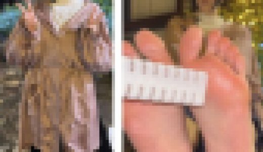 美人タレントいいなりなおさん22cm足裏くすぐり、足ツボ！3分27秒