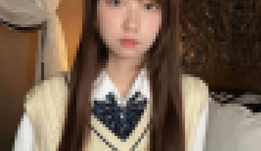 顔出し【個人撮影】スリムな制服女子とパパ活