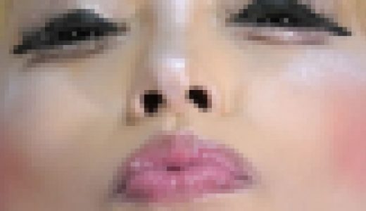 セクシーギャルキス顔ドアップ2