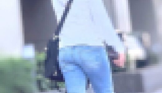 40代セレブ奥様の肉厚デカ尻！肉感エロボディとエロ尻をパッツンしながら喰い込むパンティで庶民を挑発！下品なスキニーデニム 奥様編