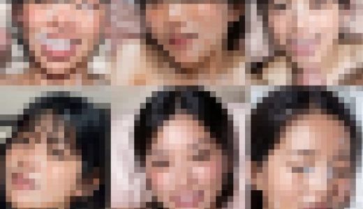 素人女子に大量顔射