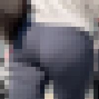 【通スピ＆スロー】これぞ桃尻！美味しそうな着衣お尻様に密着！