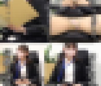 撮影ばれ!!!童顔美巨乳OLの大胆すぎる見せつけ♡純白パンツを食い込ませてマン毛モロだしのおまけ付き♡