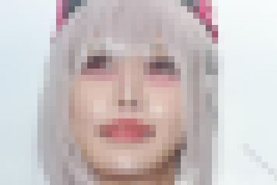 コスプレイヤーの顔面アップ120