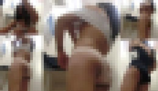 【極悪試着室内お着替え盗撮】学校指定水着販売会にて撮影された美●女盗撮動画