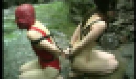 生ゴム肉マゾ女　全頭マスク女　レズ鞭責め　Part 2