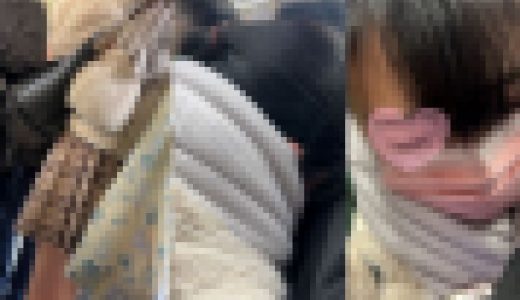 ★特典案内有り★梟の痴漢報告088（朝の最強でチェックミニ私服Kに集団痴漢）