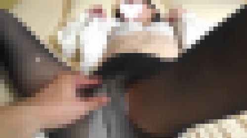 （動画）スレンダーで幼い女の子💛③（黒スト+肌色スト+愛撫）