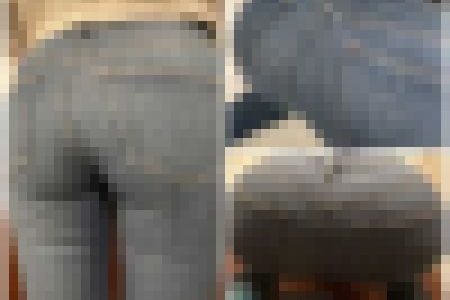 OLデニム尻459