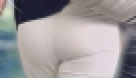 勝ち組OLのセクシー美巨尻！希少な白スラックスの中でエロ尻をムニュらせて男を誘惑！下品な高飛車OL編