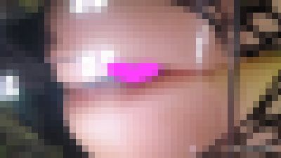 【透明椅子】フリフリミニ＆ハイレグTバック
