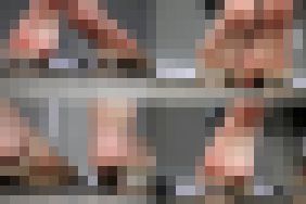 【女子大生生足裏】しっとりした足裏を見せてくれる美人JD