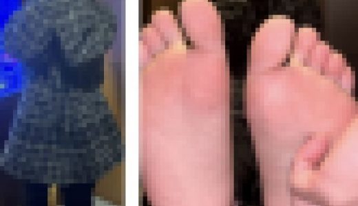 清楚系黒髪美女24.5cm弱足裏くすぐり！4分47秒