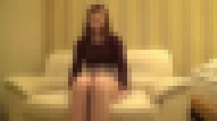 色白巨乳の21歳女子大生が初ハメ撮りで気持ち良く喘いでエッチに満足