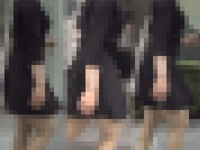 ボイン女子プルルン記録13★巨乳パンスァ＂脚のニ重奏♪多彩なアングルで粘着撮り♪