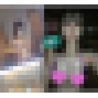 テカテカ紫ビキニ!!白目、ガニ股、下品、学生証