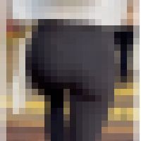 《最大級に透ける！可愛らしいぷるっぷる美尻のレギパン姿》